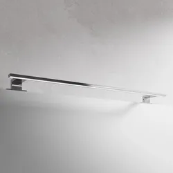 Applique LED 80 cm in alluminio cromata - Greo
