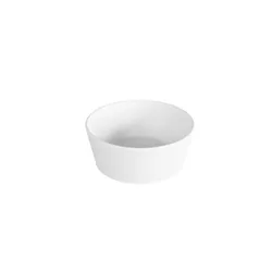 Lavabo d'appoggio 35 cm in ceramica bianco lucido - Forma