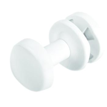 8 Ganci Per Termoarredo Bagno | In Plastica ABS | Appendi Asciugamani E Accappatoi Senza Forare