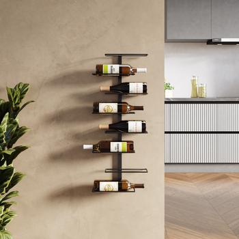 Organizer Angolare A 2 Ripiani In Legno E Metallo - Rastrelliera Regolabile Per Spezie, Libri E Bagno - Stile Rustico Salvaspazio