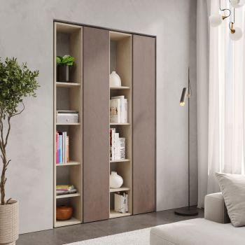 Librerie moderne in legno, metallo, vetro in offerta