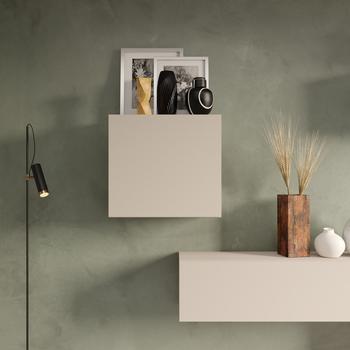 Mensola da bagno - Carico massimo: 20 kg - Marrone scuro - Mensola sospesa da 40 cm - Mensola da parete per bagno, cucina, camera da letto | Leroy Merlin