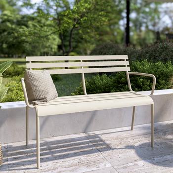 Panchina Da Giardino 2 In 1 Con Contenitore - In Legno Di Abete Massiccio, Dimensioni 119x76x44 Cm, Colore Marrone