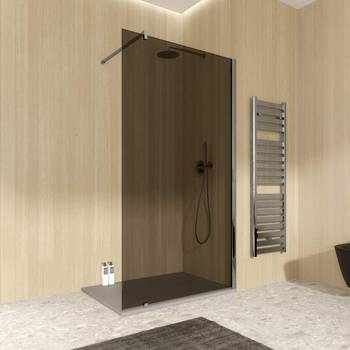 Parete Walk-In 100 cm vetro specchiato 200h - Keep