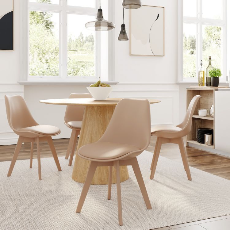 Aalborg Poltrona sedia a dondolo in legno design scandinavo ergonomica