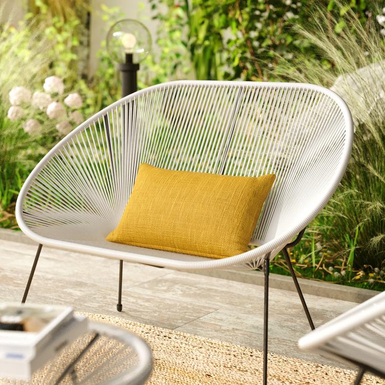 Cuscino Per Panca Memory Foam Extra Lungo 2/3/4 Posti - Imbottitura 5cm Con Fodera Rimovibile - Per Esterni, Giardino, Interni, Davanzale