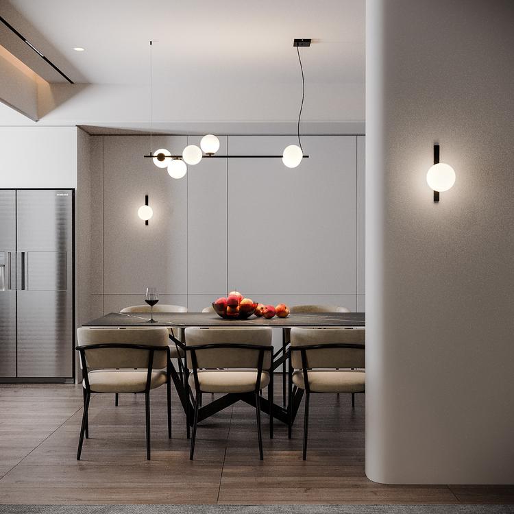 Applique da soffitto Cilindrica PAR30 IP54 in Alluminio e Vetro - Bianca