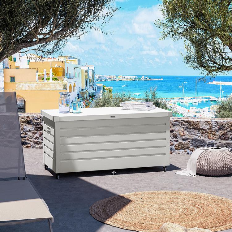 Carrello portaoggetti sottile con ruote, organizer multiuso a 3/4
