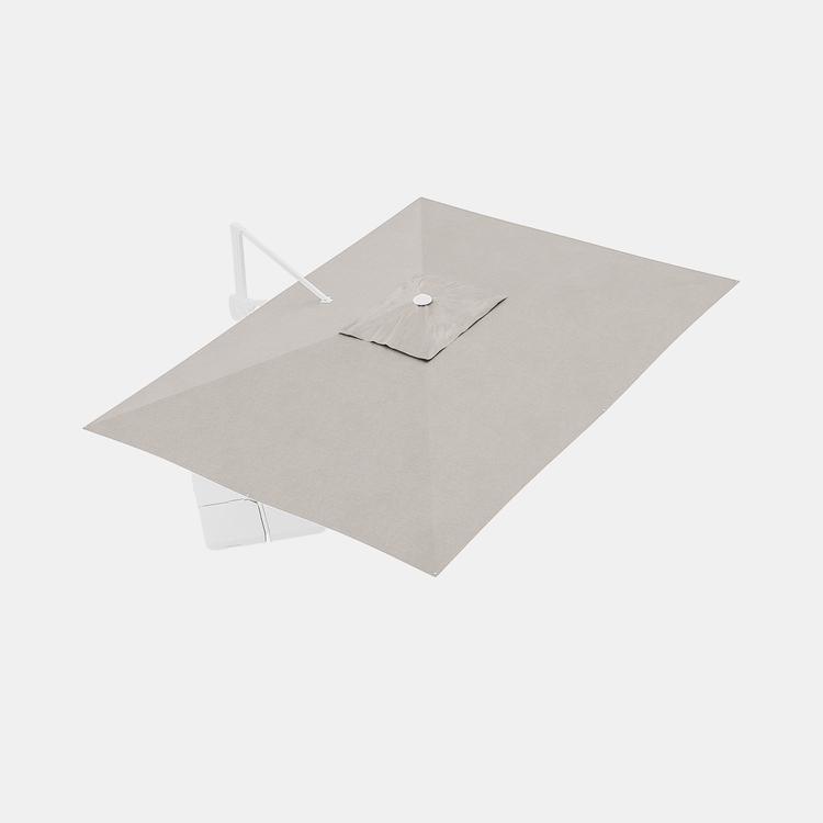VONROC Base Premium Per Ombrellone A Sbalzo - 4 Piastrelle Triangolari Riempibili, Peso Fino A 80kg, Compatibile Base 50x50 Cm