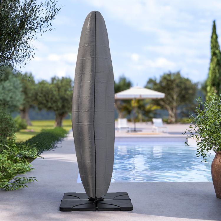Copertura Per Mobili Da Giardino FANGCCC 200x160 Cm – Tessuto Oxford 420D Resistente Ai Raggi UV, Nero