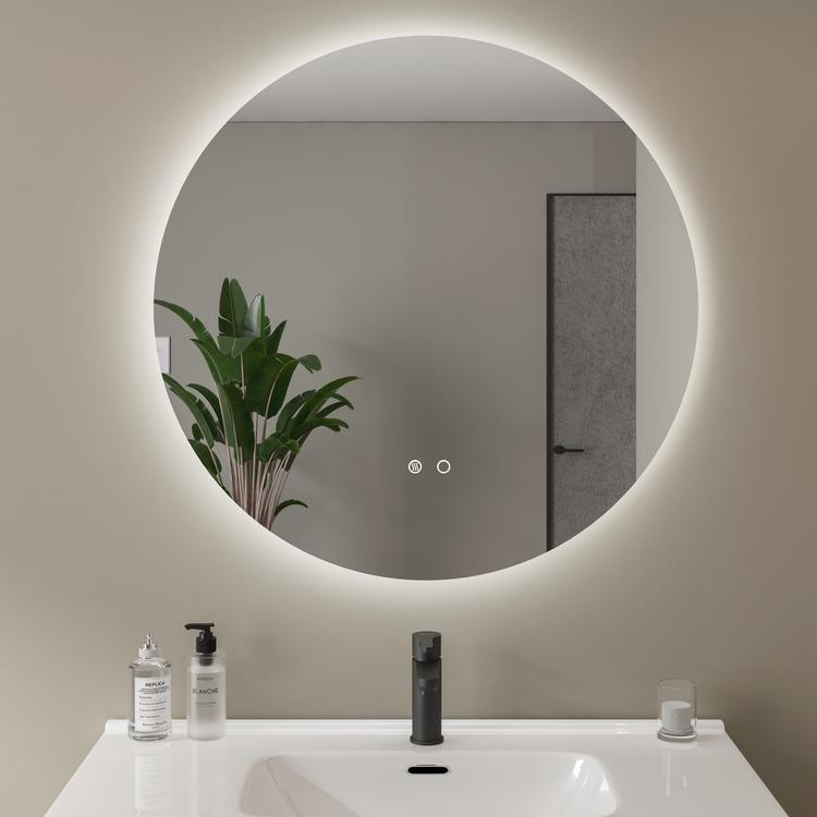 Atlanta Specchio Bagno Anti Nebbia 140x50 cm Specchio Bagno con Luce