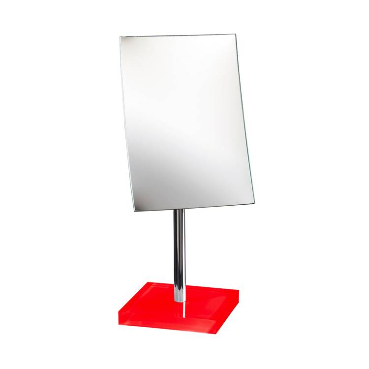 Specchio ingranditore a muro con luci LED e supporto snodabile - Sarah di  Gedy