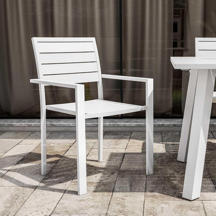 Scaletta A Pedale In Legno Riciclato - 46x37x37 Cm - Design Vintage Con 2 Livelli - Foto 5