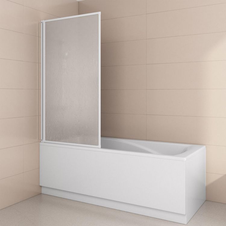 Sopravasca: parete in vetro per cabina box doccia su vasca da bagno