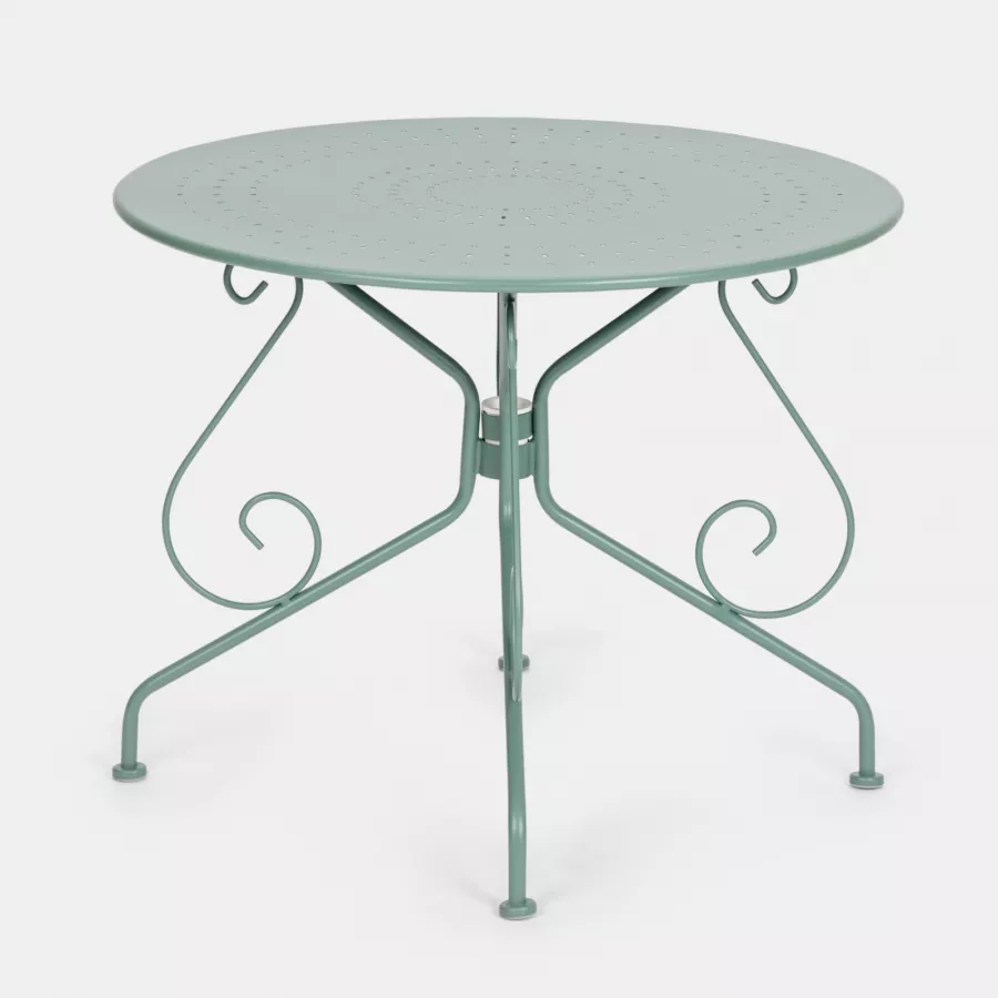 Sedie Pieghevoli da Bistrò Sedie da Giardino Poltrona outdoor Grigie  Polyrattan e Acciaio ITD72891