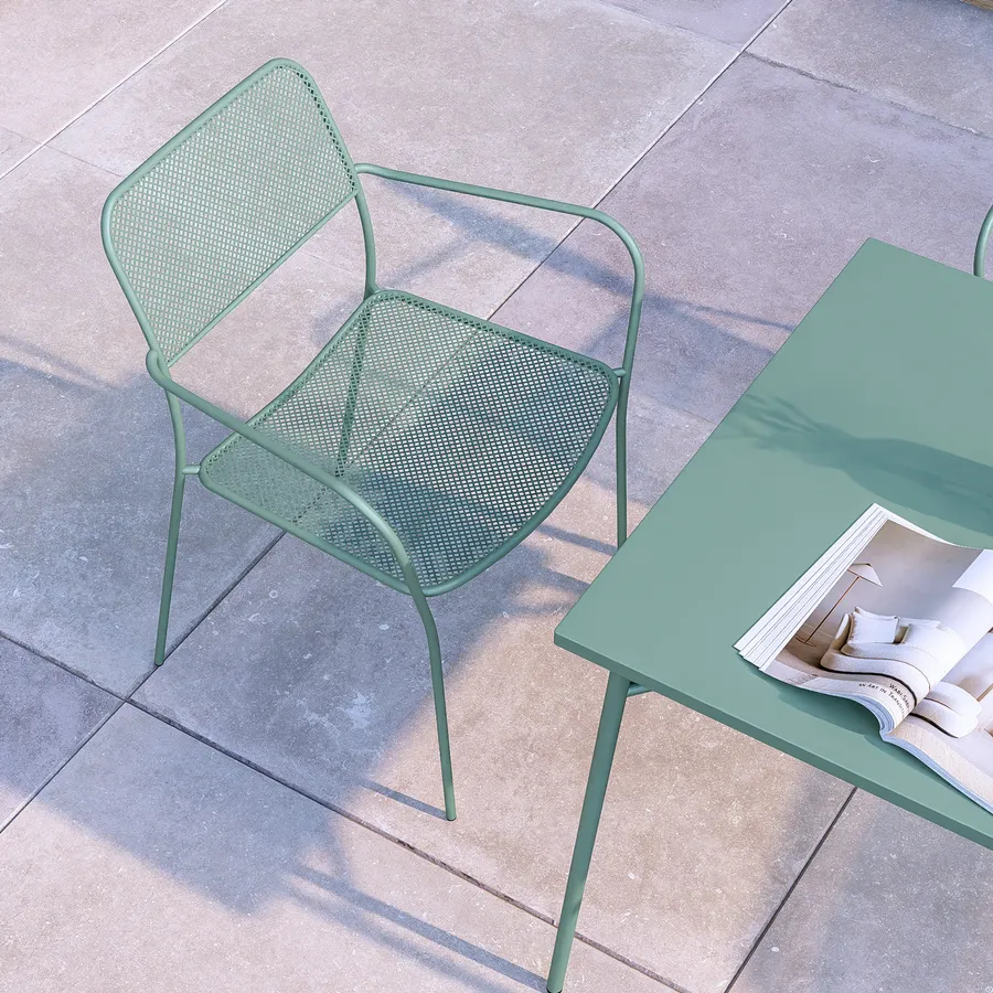 Tavolo Pieghevole In Legno Di Faggio Mottiwood - 100x60x75 Cm, Salvaspazio, Per Interni Ed Esterni