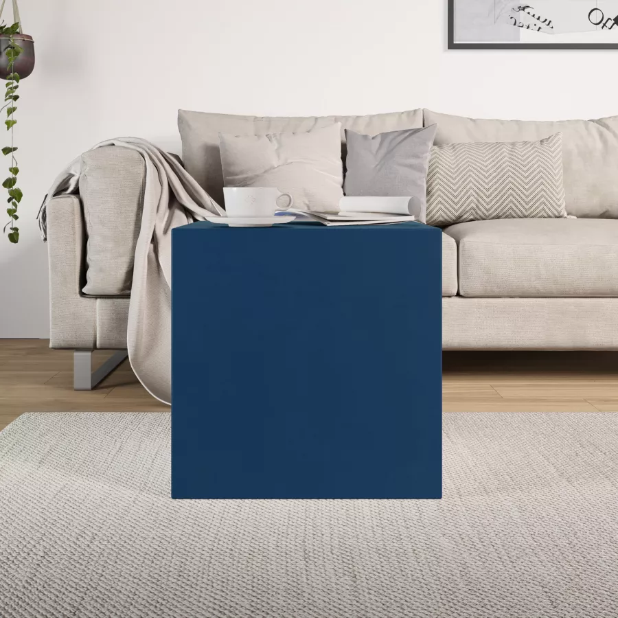 Cubo multiuso per interni 45x45 h cm blu