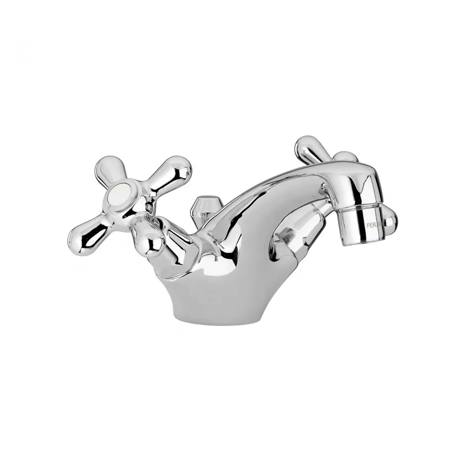 Miscelatore lavabo cromo con scarico - Vittoria