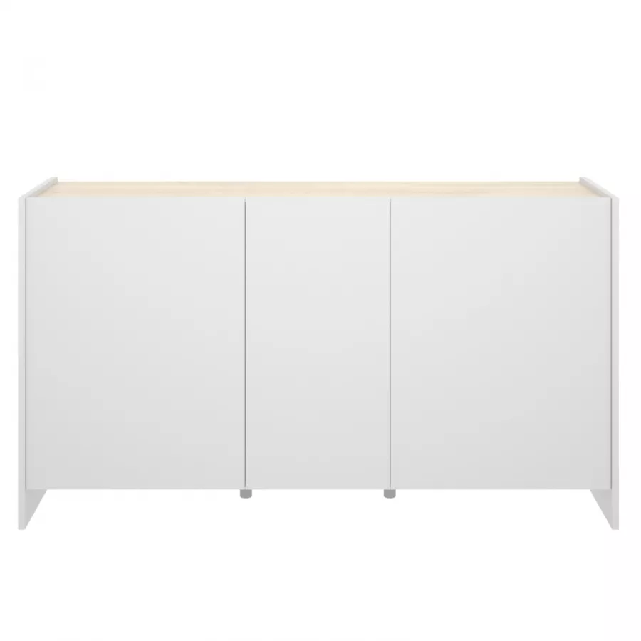 Credenza Madia Contenitore Mobile Porta Tv L 138 Moderno in Legno