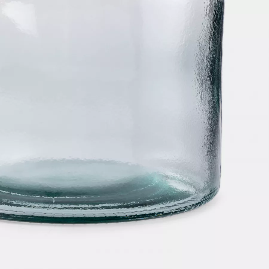 Vaso h 26 cm in vetro riciclato trasparente - Plein
