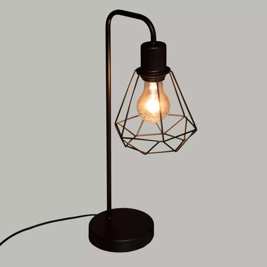KUPPI, una lampada da parete, metallo nero, WOUD KUPPI - Acciaio, Giallo  senape - 16,5 cm x 24 cm (H x Ø)