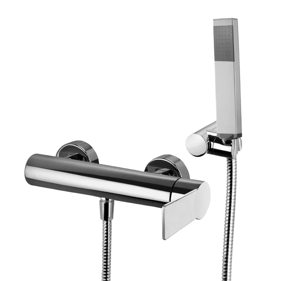 Negrari Lavandino Pilozzo A Muro In Resina - Grigio Cemento, 42x34x21 Cm, Resistente Agli Acidi, Per Interni Ed Esterni