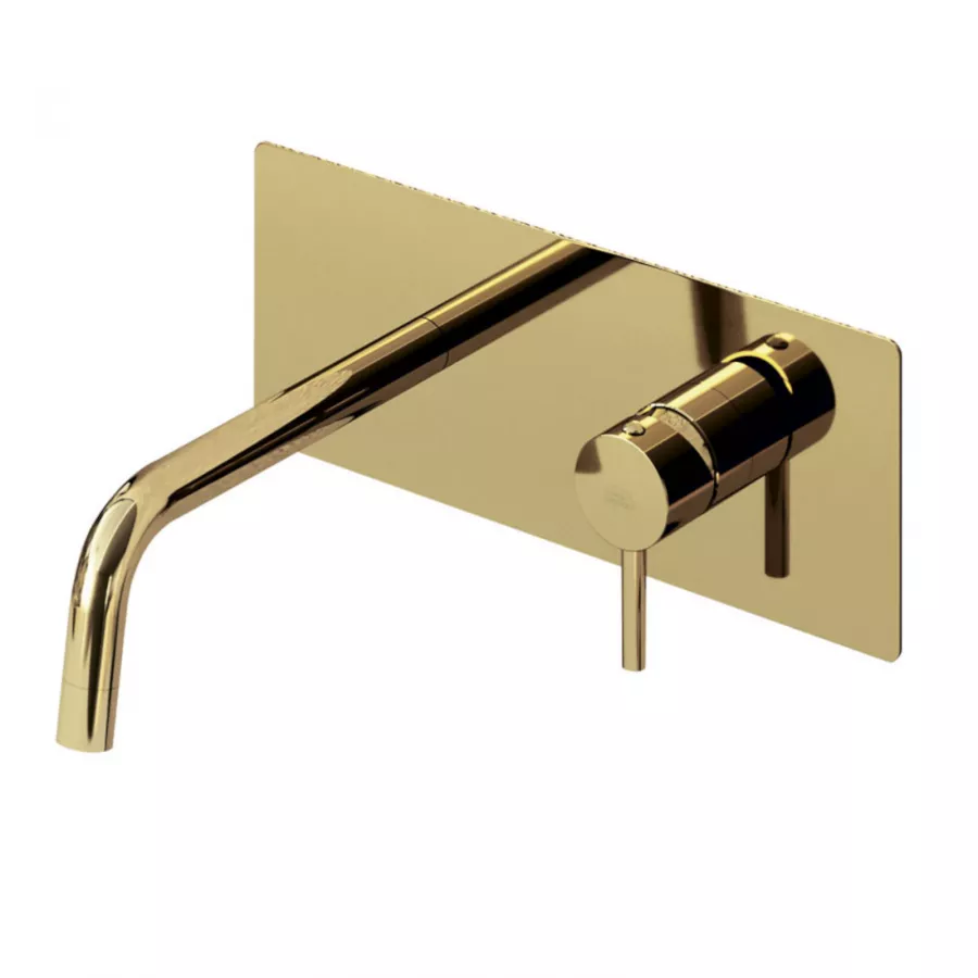 Miscelatore Incasso Lavabo Acciaio Inox Cm Honey Gold Light Di Paffoni