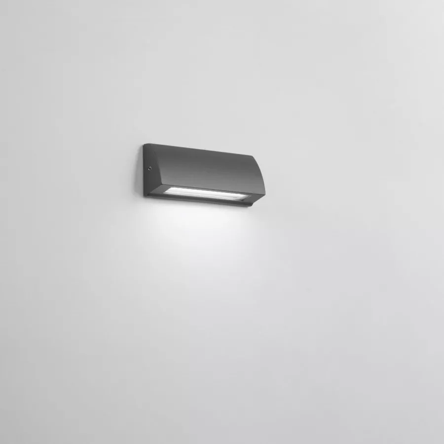 Lindby Lampioncino da giardino Paletto luminoso Segnapassi Alluminio Esterno 90 cm, E27 grigio grafite Illuminazione aiuole sentieri cortile luci led esterno