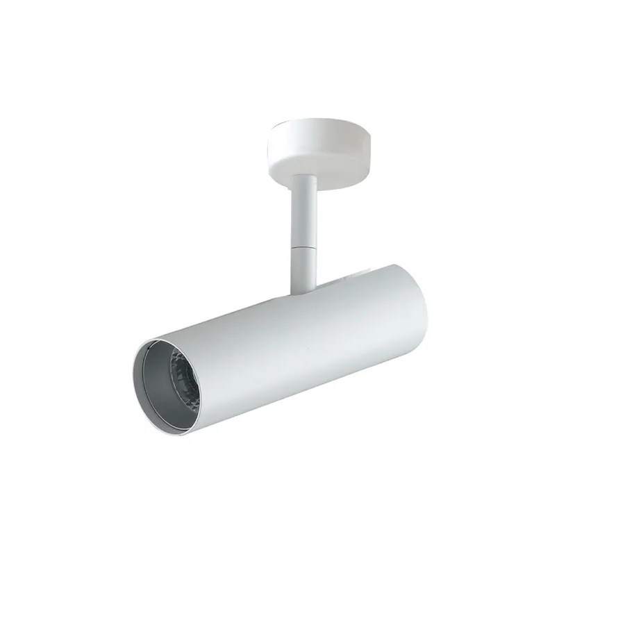 Spot applique luce naturale 16h cm in alluminio pressofuso bianco Radius