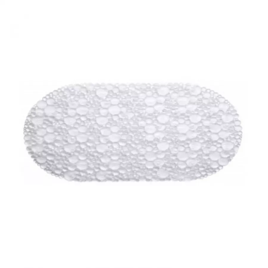 Tappeto antiscivolo 66 X 37,5 cm con bolle per doccia/vasca bianco