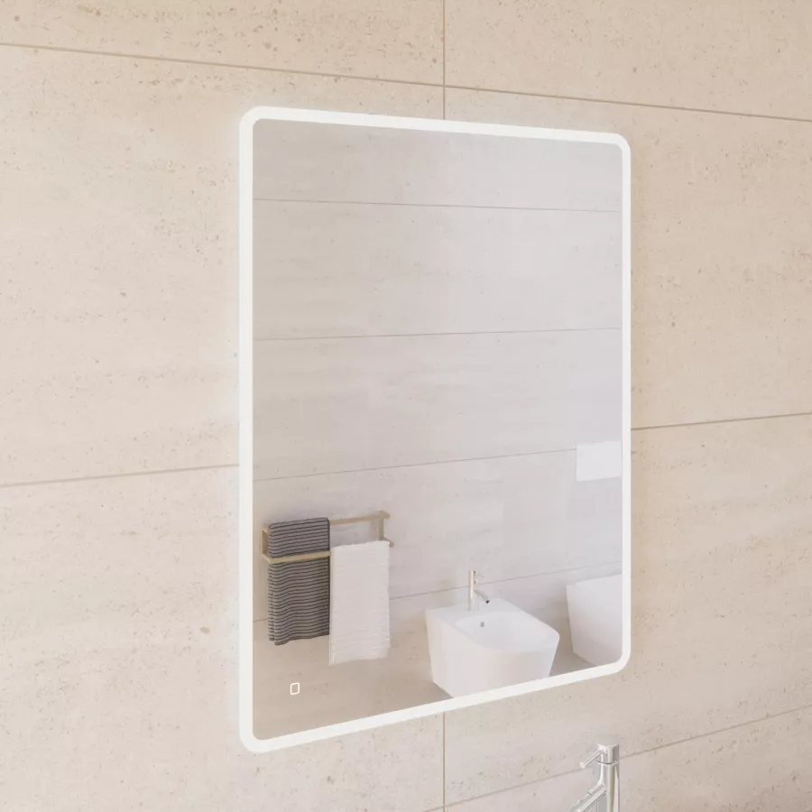 Specchio da Bagno con Luce LED 60x80x4 cm – acquista su Giordano Shop