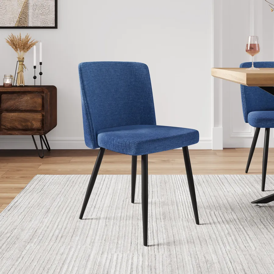 Sedia da Divano Singola, Sedia da Pranzo Moderna per Il Tempo Libero Imbottita, Sedia da Lavoro per scrivania da Studio in Tessuto per Camera da Letto