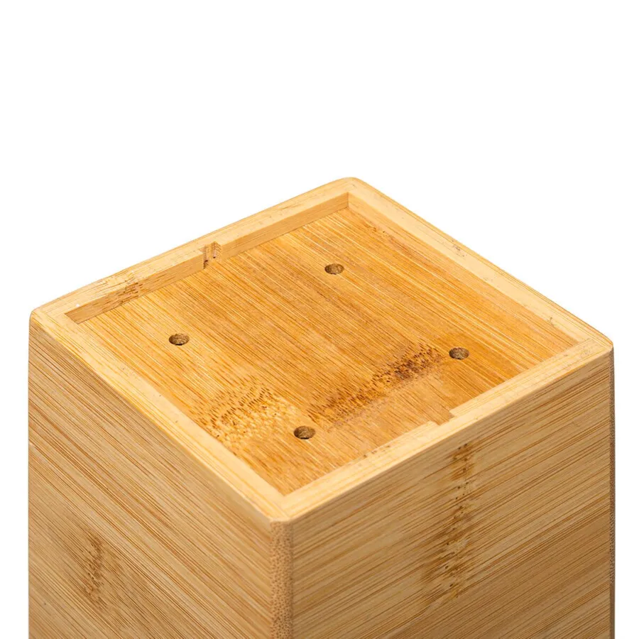 Portaposate in legno, contenitore da tavolo, custodia per posate da ristorante, portaposate personalizzato con personalizzazione - Italia