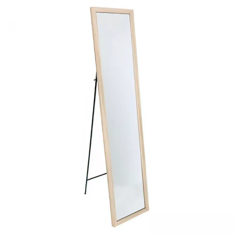 Specchio da terra 35x155h cm con cornice in legno