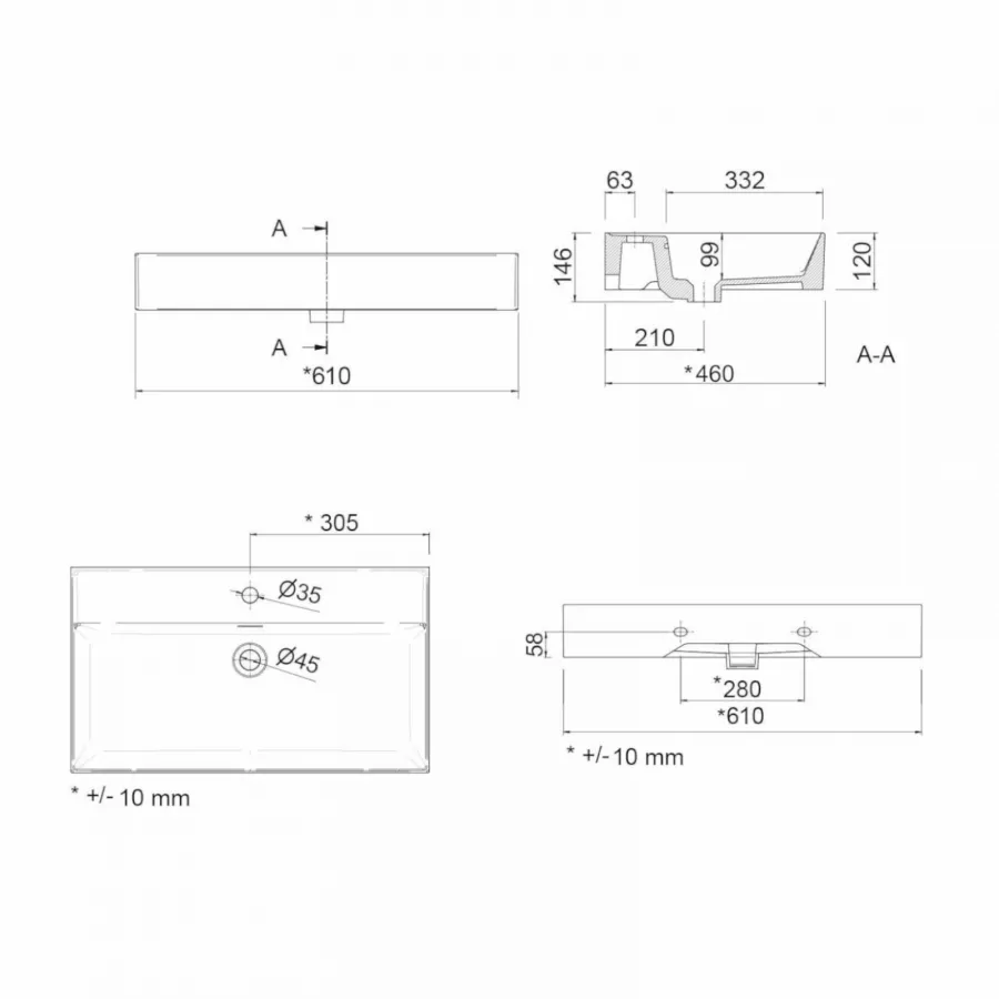 DEGHI MOBILI Mobile Bagno Sospeso 60 Cm Rovere Frassino Per Lavabo Da  Appoggio - Sprint | Sospesi Moderni ~ Senigallia Skating