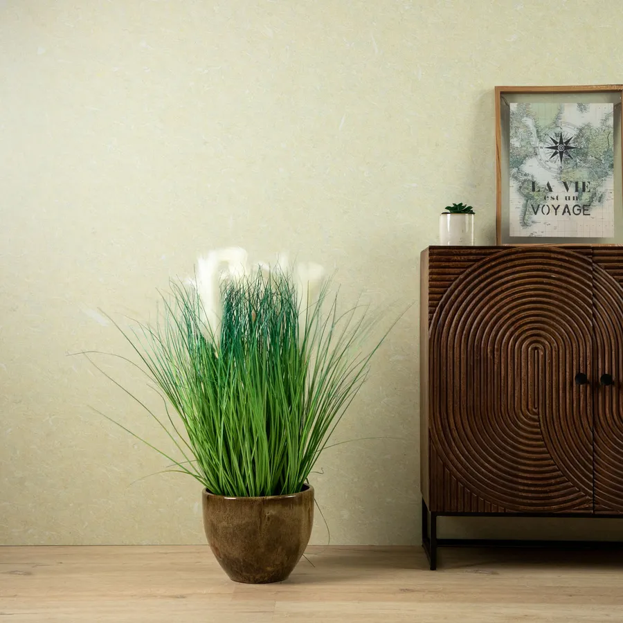 Fleur Ami | Cortaderia - Pianta Artificiale Di Erba Della Pampa Altezza 100 Cm