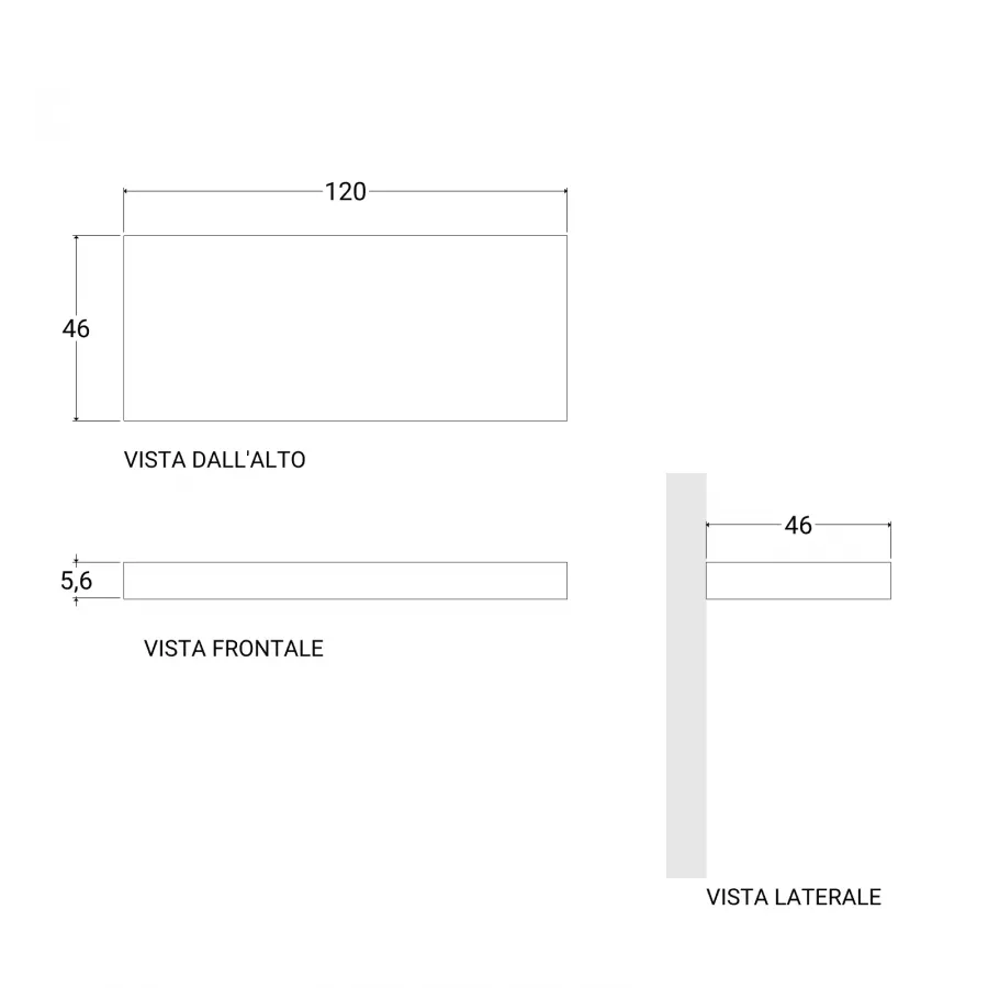 Mobile bagno sospeso 120 cm bianco opaco cannettato con lavabo dx e  specchio - Deck