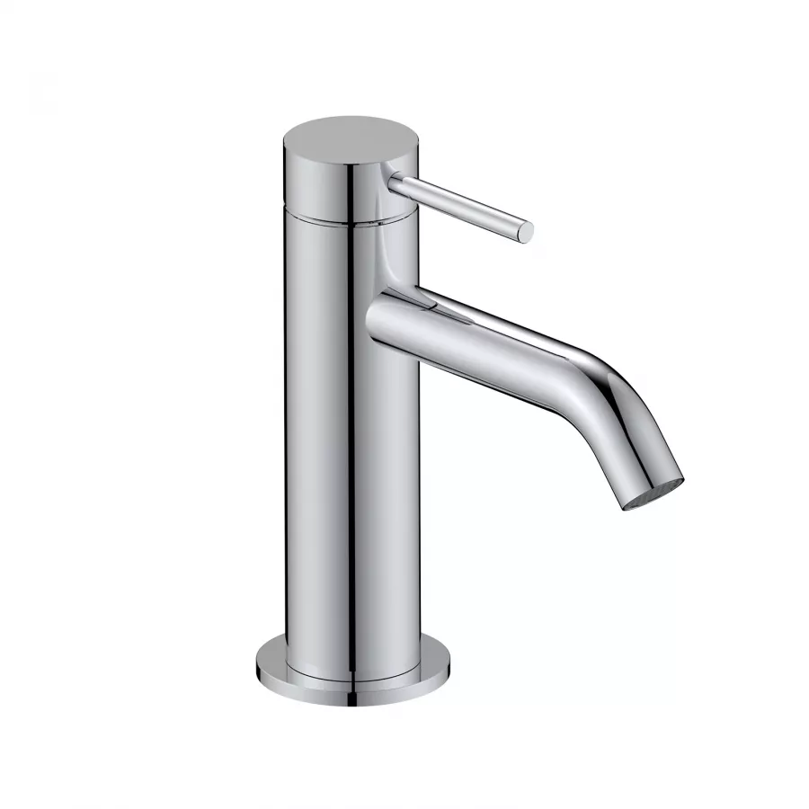 Rubinetto Acqua Fredda 1/2 Pollice Filetto Maschio In Acciaio Inox SUS304 - Maniglia Ergonomica E Arieggiatore - 5