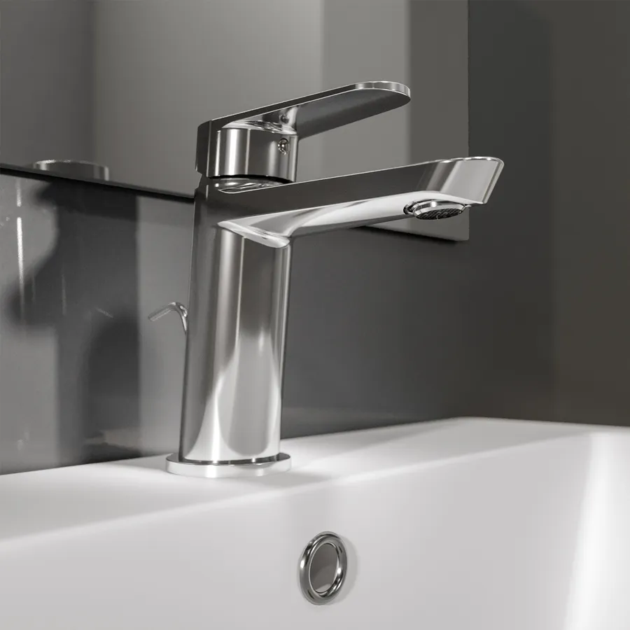 Sifone Per Lavabo Camper - Scarico 90° Bianco, 25mm, Con Tappo A Catena, Per Roulotte E Caravan - Foto 4