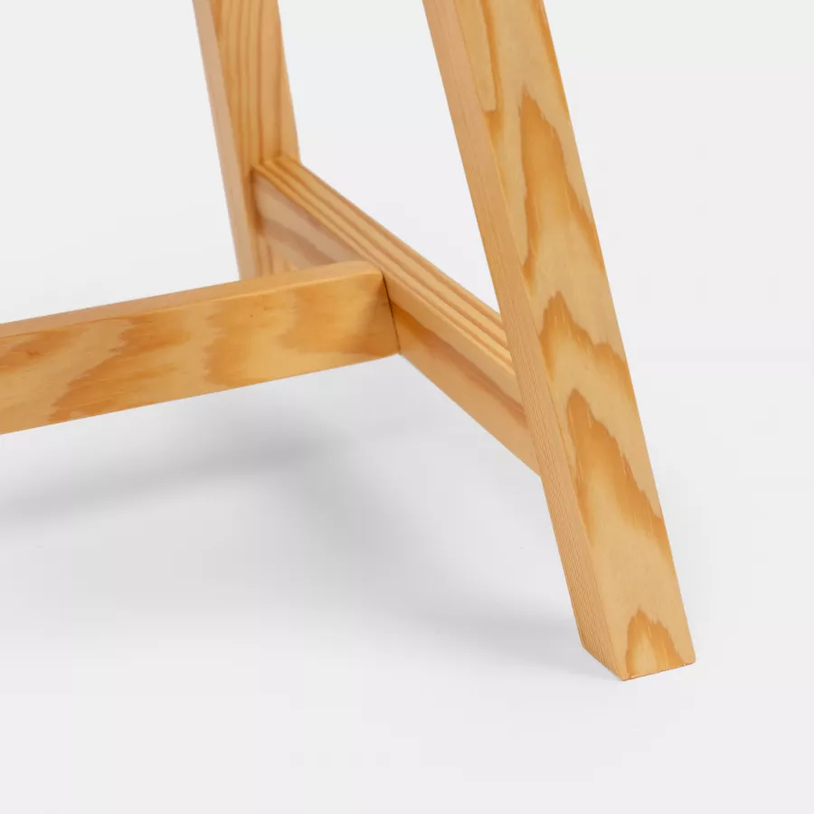 Sedia A Forma Di Maialino In Legno Fantasy Fields Per Bambini | Senza Tavolo, Multicolore, Portata 45 Kg