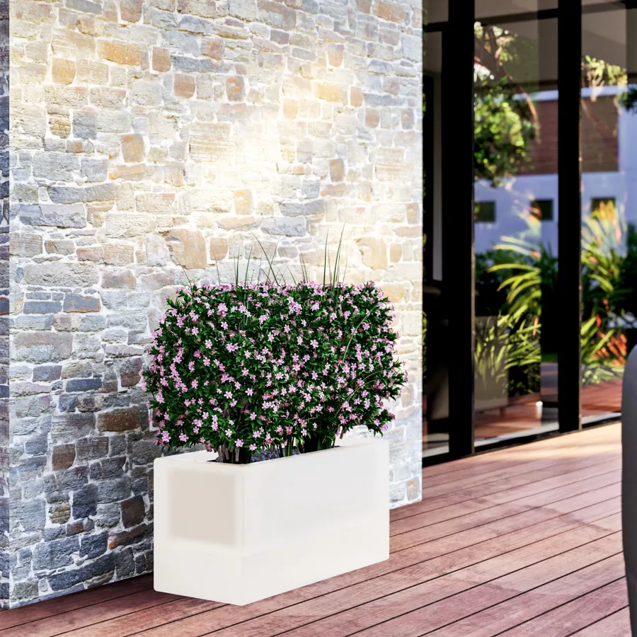 Portavaso Per Fioriera Aiuola Rialzata Piante Fiori Terrazza Giardino Con Traliccio E Ruote In Legno Massello Di Abete Marrone 02 0038372