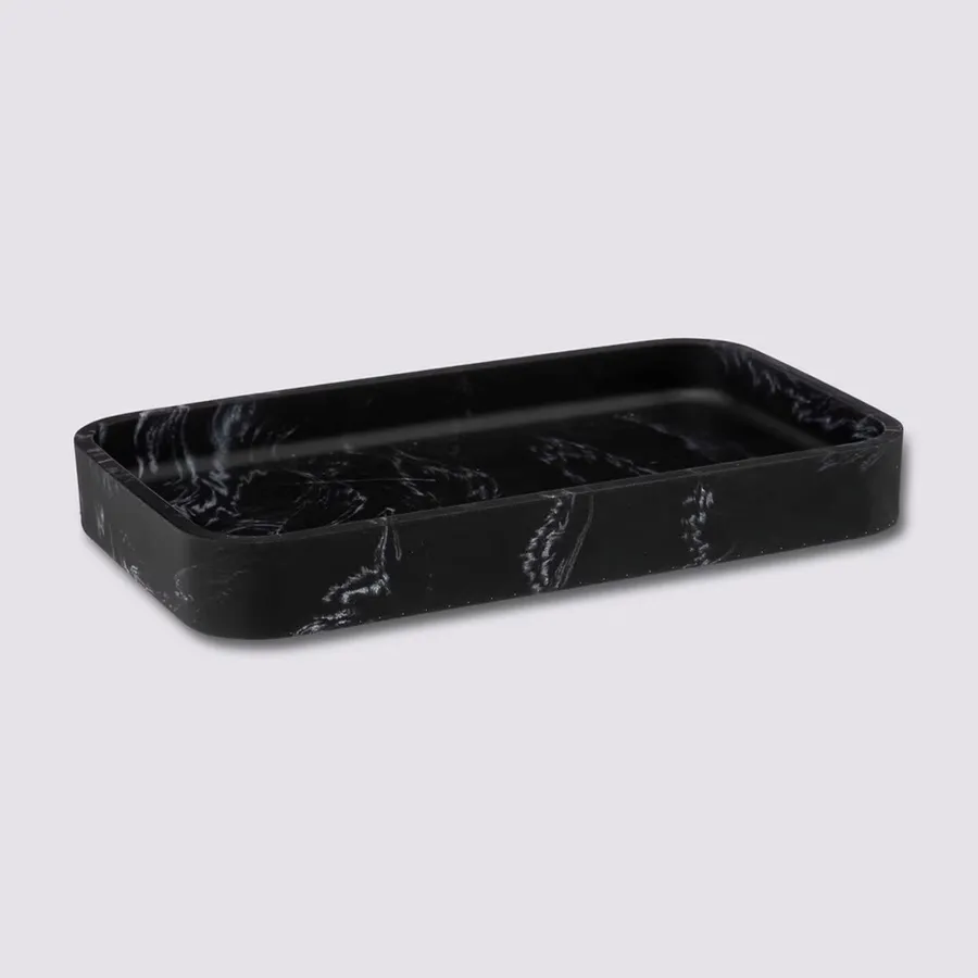 Vassoio Da Bagno In Resina - Portaoggetti Organizzato Per Lavandino E Cucina - Foto 9