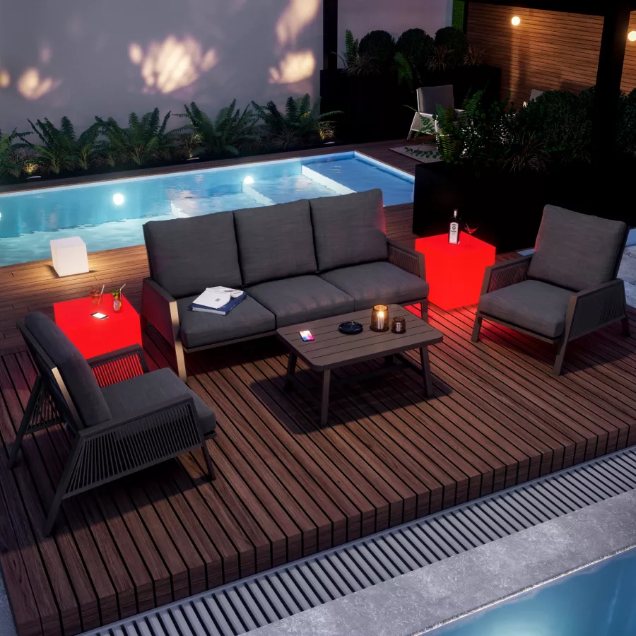 Lampada Luce Solare Esterno 300W Con Pannello Impermeabile E Sensore Crepuscolare E Telecomando Ip 67