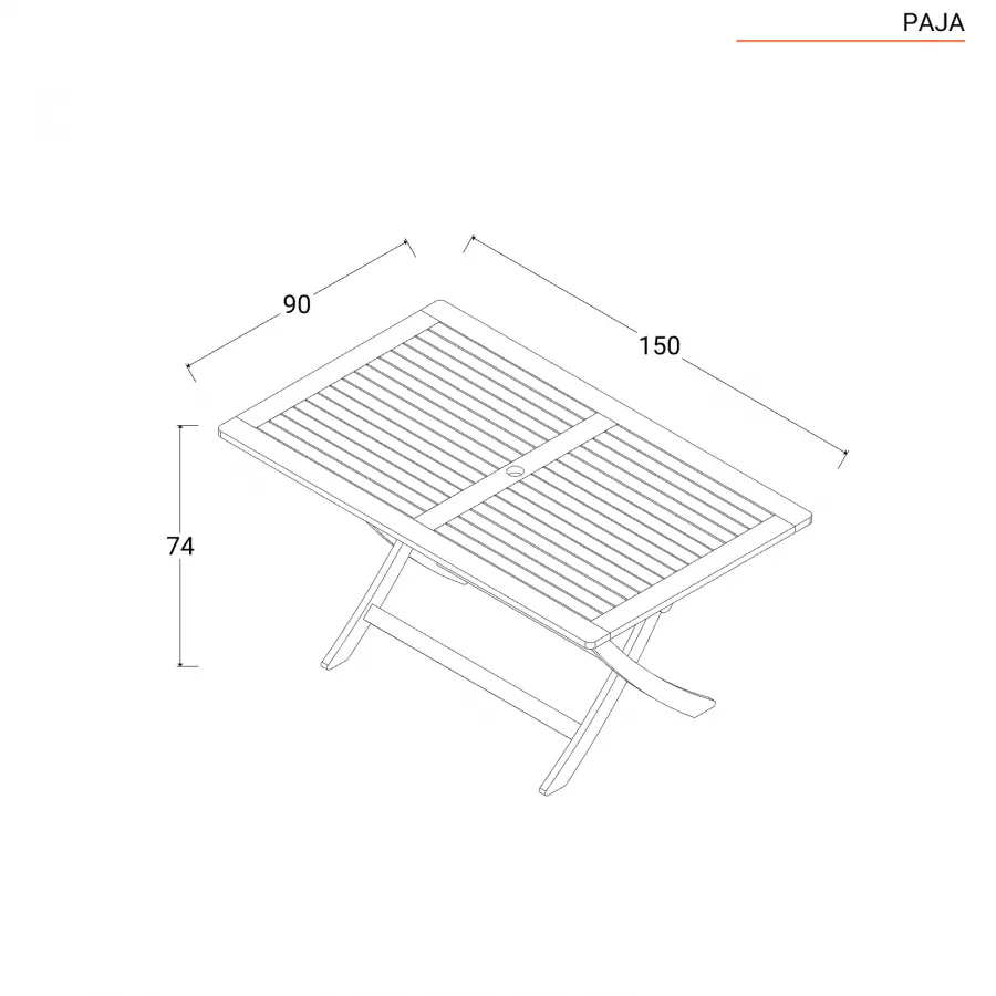 Set pranzo con tavolo allungabile pieghevole 120/160x80 cm e 4 sedie