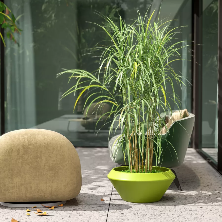 2 pezzi in stile rustico barile vaso di fiori giardino grande fioriera