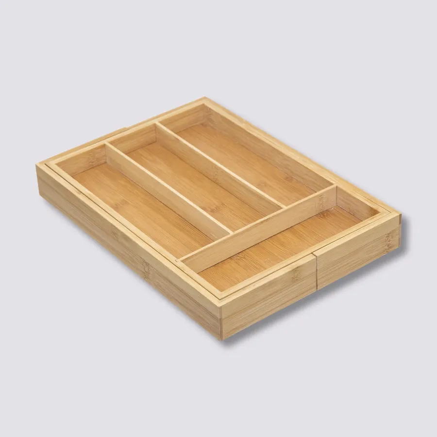 portaposate allungabile in legno