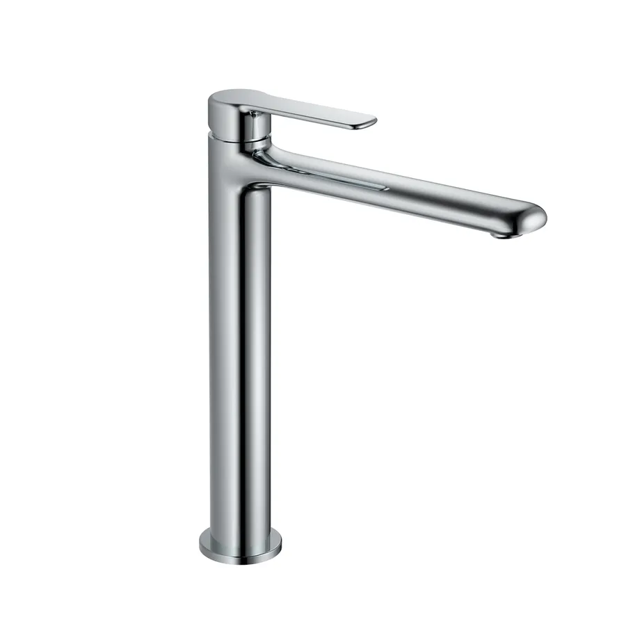 Miscelatore Lavabo VeeBath DMR10 - Finitura Cromo, Leva Singola, Con Scarico A Molla - 6