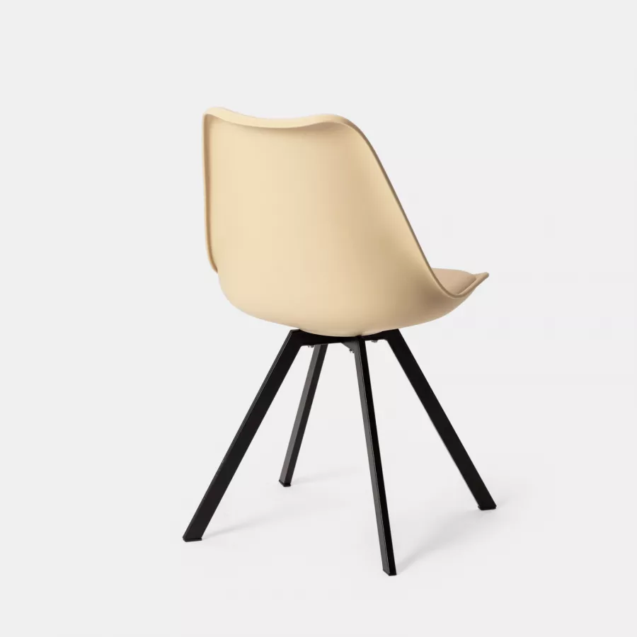 Set di 4 sedie da giardino con braccioli in legno di acacia Dubai - SKLUM