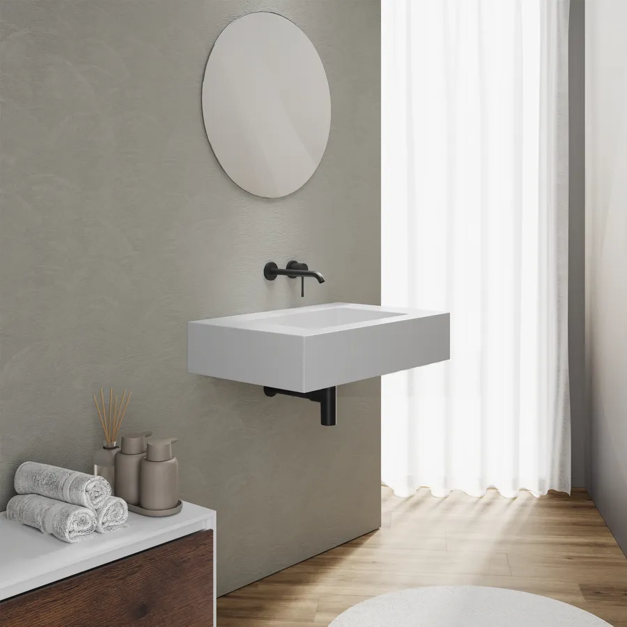Lavello In Ceramica Di Lusso Vetnasa - Bianco, Ovale 40 X 33 Cm, Per Cucina Di Design, 5.7 Kg