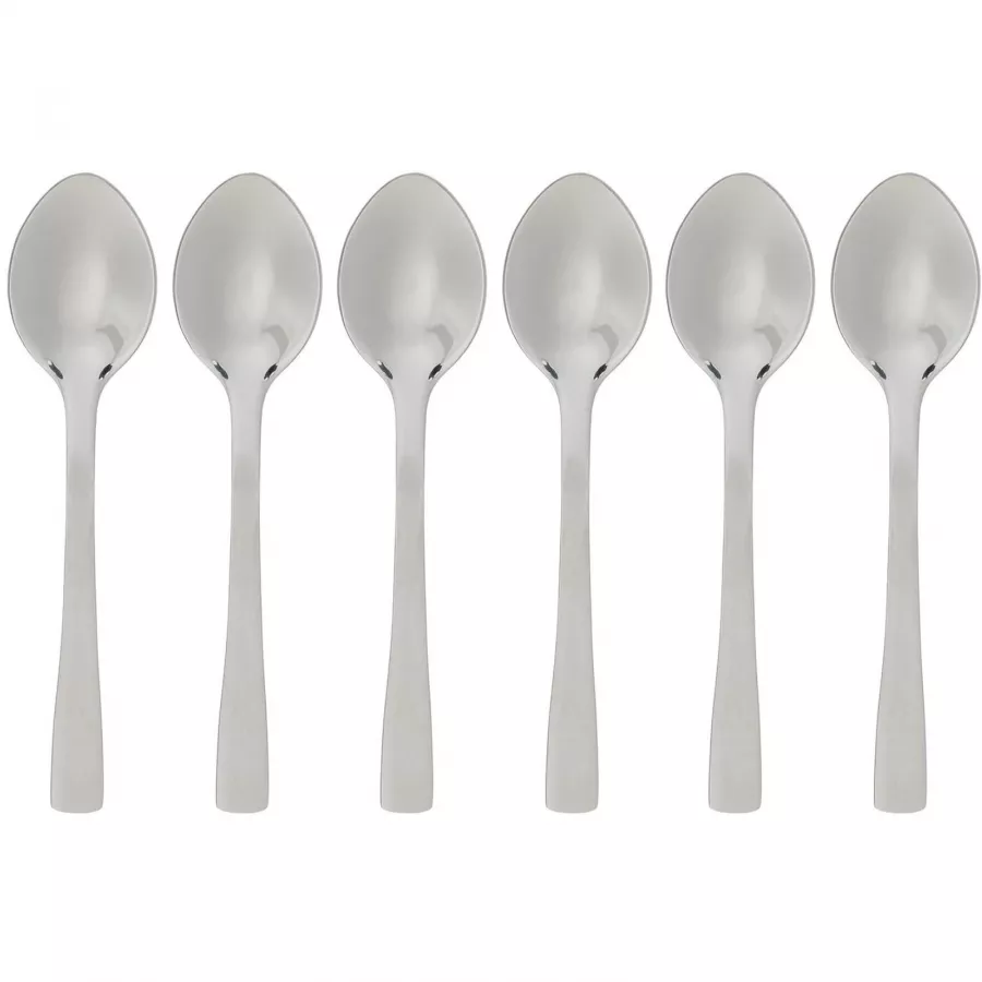 Doryh Cucchiaini Da Caffè In Acciaio Inox, Set Da 12. Finitura Lucida, Stile Moderno. Perfetti Per Espresso, Tè E Dessert. - 2